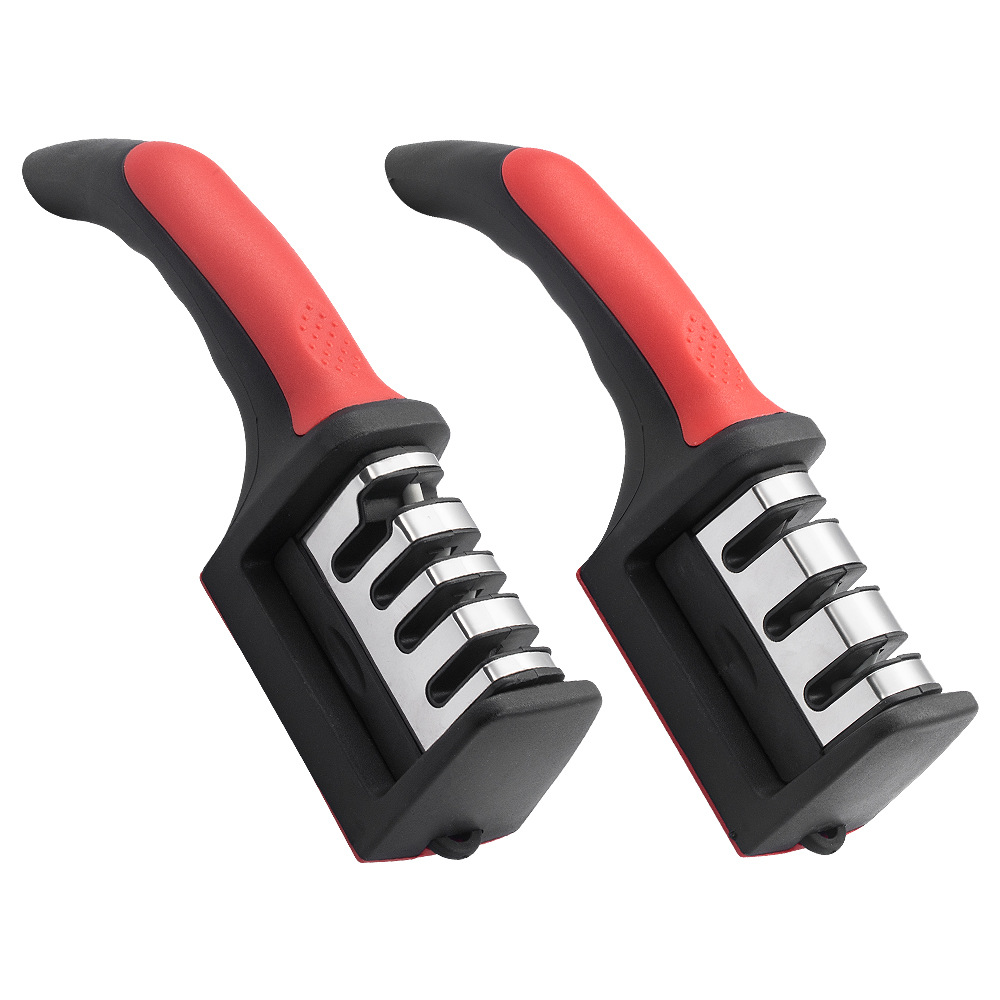 Multifunctional Knife Sharpening Tool, Sharpening Stone, Household Kitchen Knife, Fine Grinding, Commercial Quick Knife Sharpener, Edge Opening Tool, Three-In-One