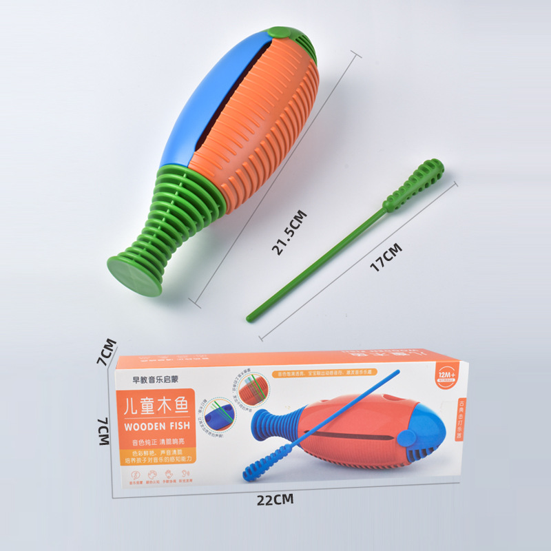 Орфовый ударный инструмент для детей деревянная рыба лягушка с бритвой волнующая лягушка трубка деревянная рыба средства обучения музыке