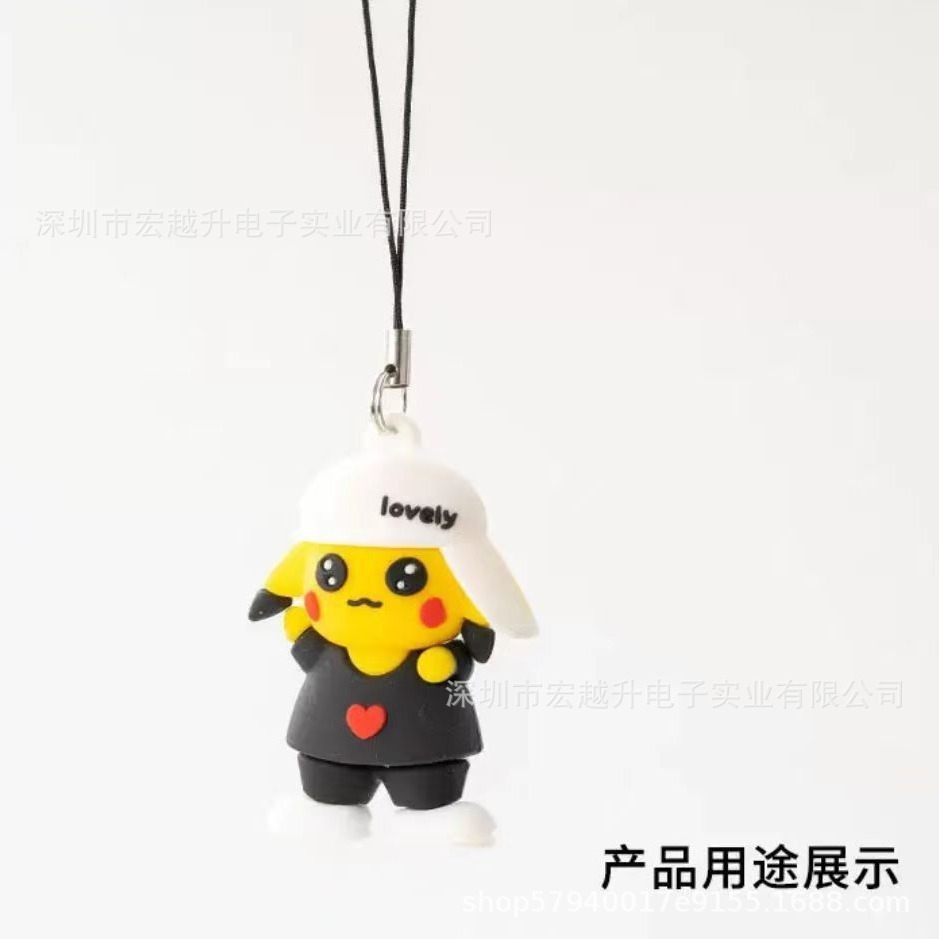 DIY Handmade Jewelry Double Loop Phone Strap Accessories Phone Lanyard Doll Strap Hanging Chain Small Hanging Rope