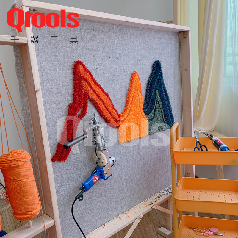 tufting frame shelf tufting gun frame carpet DIY tufting gun floor stand