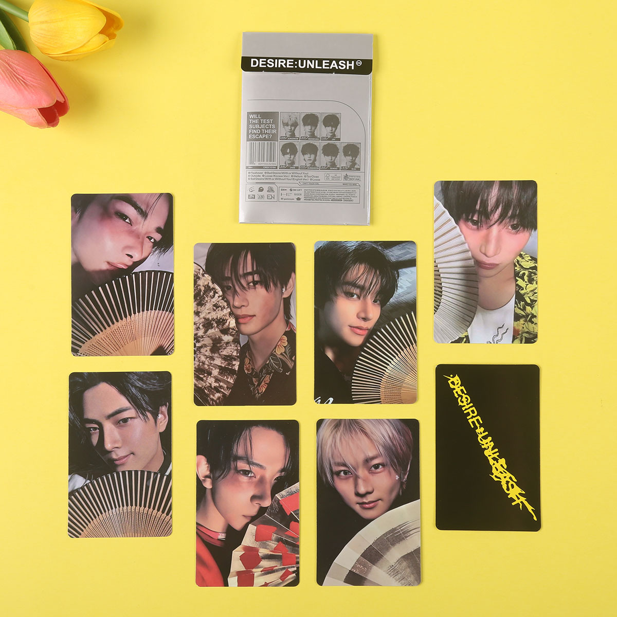 Enhypen Ли Сын-Йон, Пак Чжон-Хён, Пак Чон-Сонг Шестой альбом Desire Фотокарта