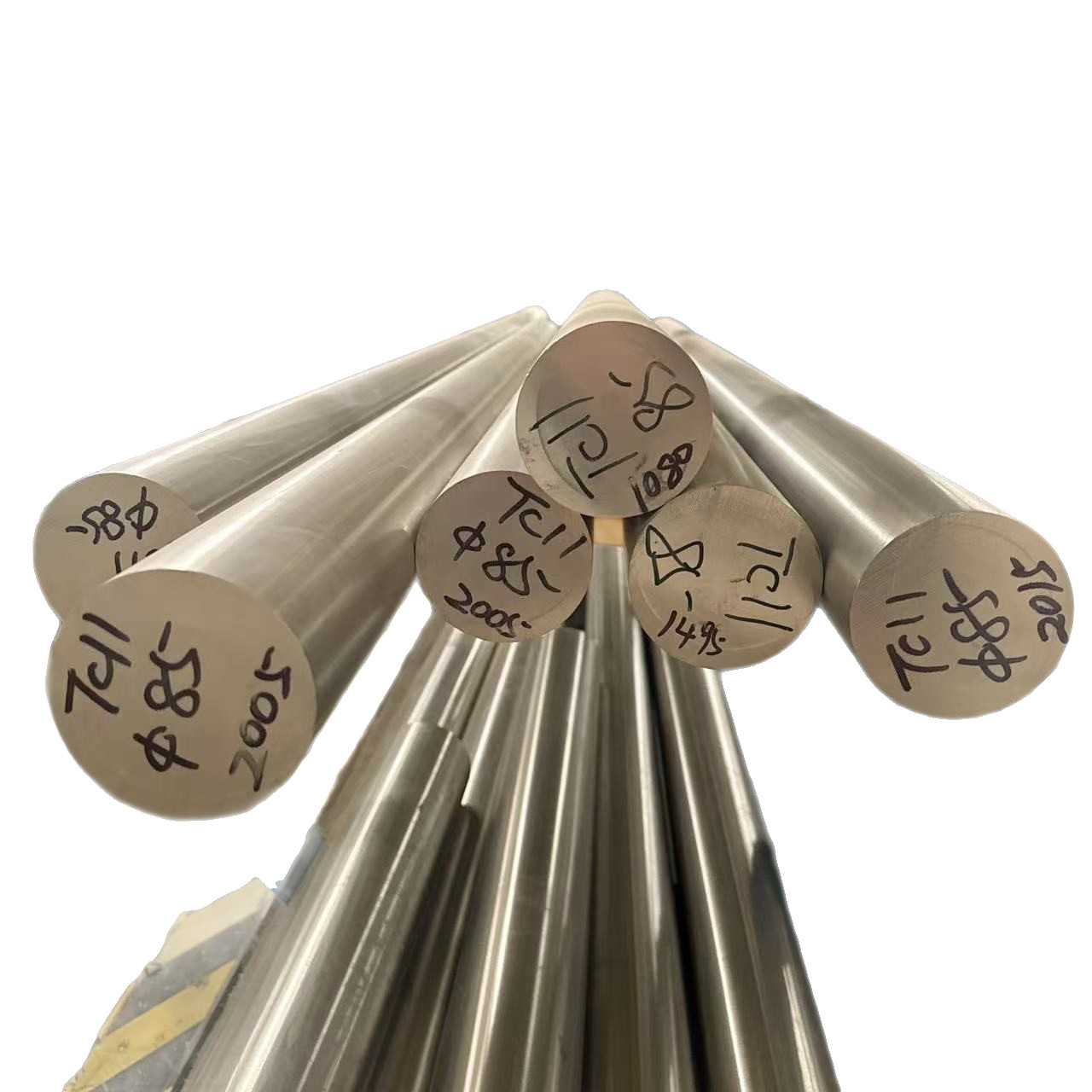 Supply Tc4Ta2 Titanium Round Bar Large Diameter Solid Tc4 Titanium Alloy Rod Can Be Cut