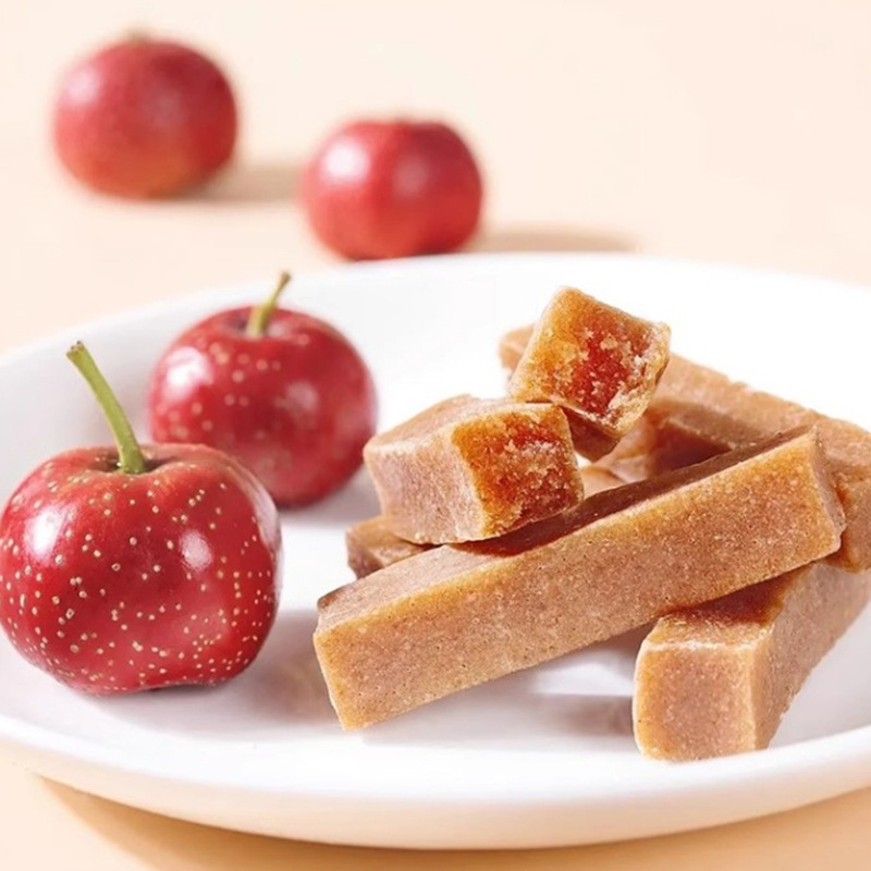 (September New Arrivals) Tonglefang Hawthorn Strips Hawthorn Slices Children's Snacks Fruit Strips Strawberry Blueberry Hawthorn Sticks