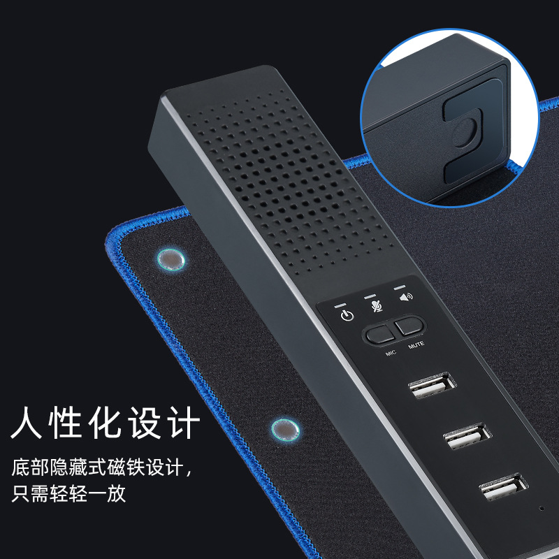 Desktop Computer Wired USB Small Audio Bluetooth Speaker Heavy Bass Laptop Multimedia Mobile Phone Audio