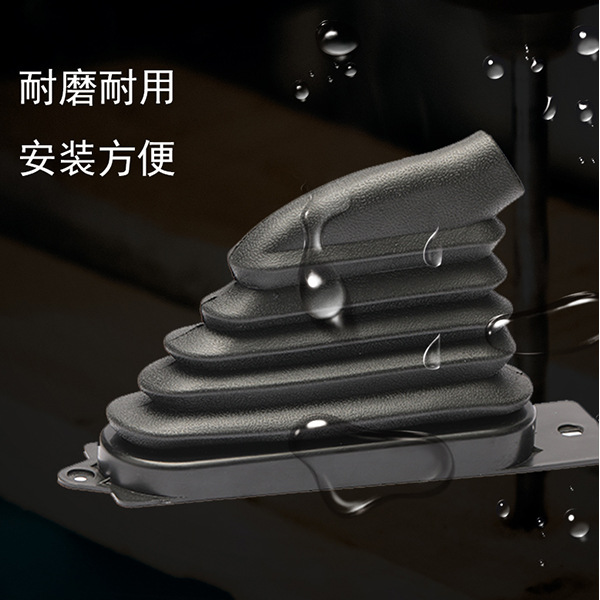 [Wholesale] Electric Vehicle Handbrake Cover, Universal Windproof Rubber Protective Cover for Tricycles, Handbrake Dust Cover, Footbrake Cover