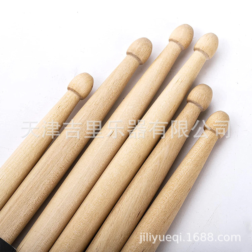 Drum Set Anti-skid Drum Stick 5a Maple Drum Snort Drum for Beginners Snort Drum Jazz Drum Stick Drum Stick Drum for Children