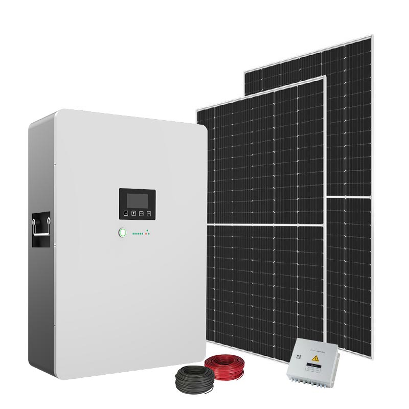 Solar Power System Household On-Grid and Off-Grid Ups Power Battery Inverter Integrated Photovoltaic Energy Storage Power Supply System