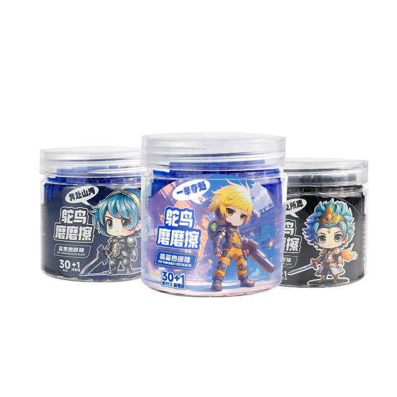 Ostrich 3.4 Caliber Factory Replaceable Pen Ink Sac Thermal Erasable Pen Sac 30 Barrel Abrasion Erasable Ink Sac