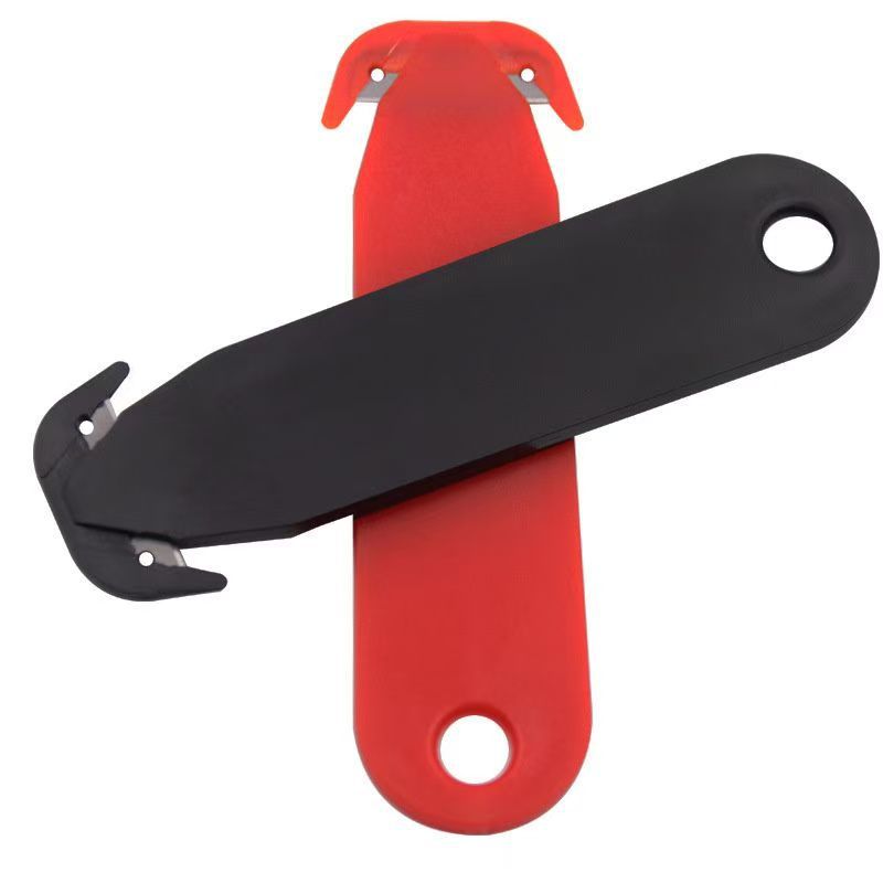 Box Opener Cutter, Unpacking Knife, Rope Cutter, Double-Edged Safety Anti-Cut Knife, Creative Shape Film Cutter