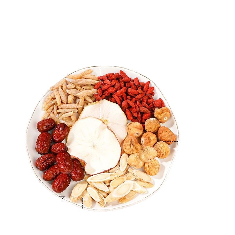 Longan, Apple, and Astragalus Water Tea 25g Individually Packaged Handmade Fig Tea, Same Style as on Xiaohongshu, No Makeup Water, Ophiopogon Japonicus, Goji Berry