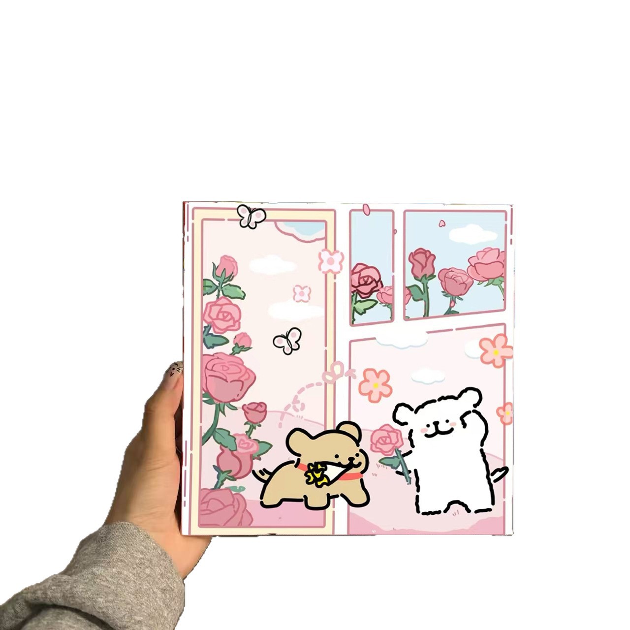 Digital Oil Painting DIY Hand-Filled Acrylic Paint Cartoon Decompression Living Room 20*20 Decorative Painting Source Factory Wholesale