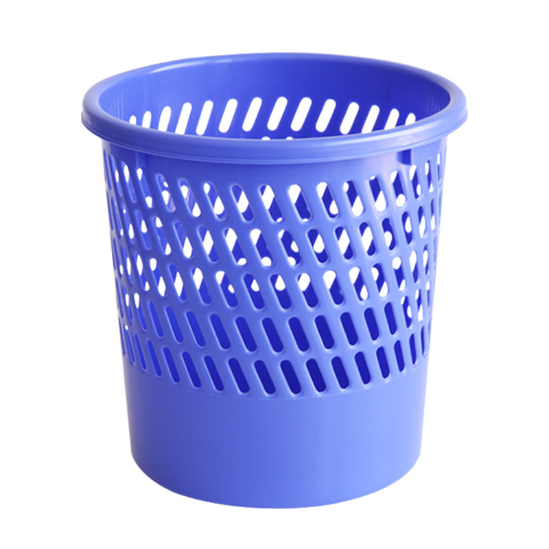 Deli 9553 Living Room Kitchen Household Bathroom Toilet Trash Can Without Lid Mesh Waste Paper Basket Wholesale