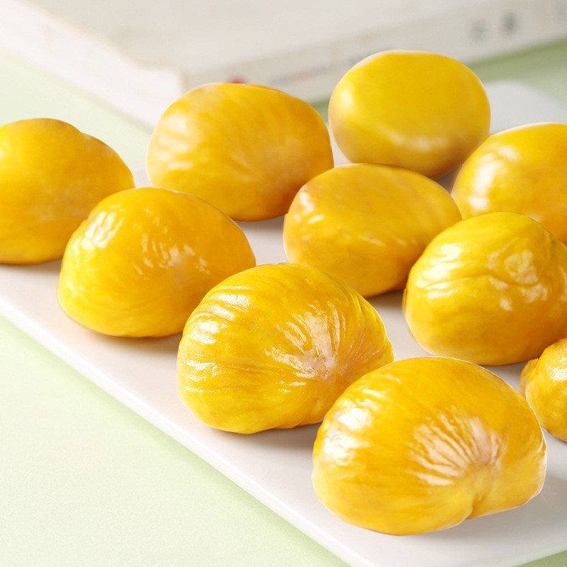 Herbal Chestnut Kernel 50g Box Gauge 100 Packaging Nuts Net Red Snacks Cooked Chestnut Kernel Instant Dried Fruit Wholesale