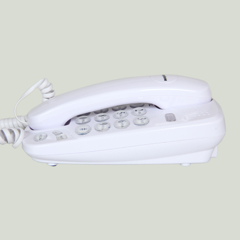 Manufacturer's Ready-Made Foreign Trade Kx-T580 Telephone Landline Business Hotel Hanging English Small Extension Wall-Mounted Machine