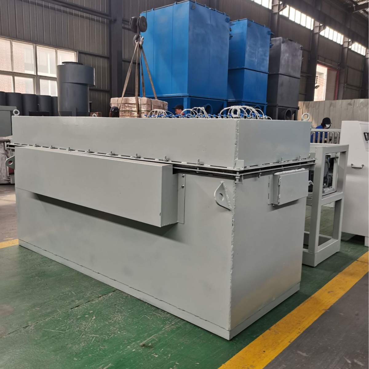 Aluminum Rod Continuous Casting Machine Multi-Stream Aluminum Rod Continuous Casting Machine 9.5mm Electrician Customized Horizontal Aluminum Zinc Ingot Production Line Assembly Line