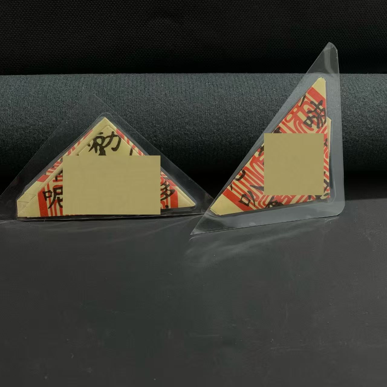 In Stock 2026 Plastic-Sealed Folding Triangular Blessing Cards 1 Pack of 500 Paper Triangular Blessing Cards Cloak