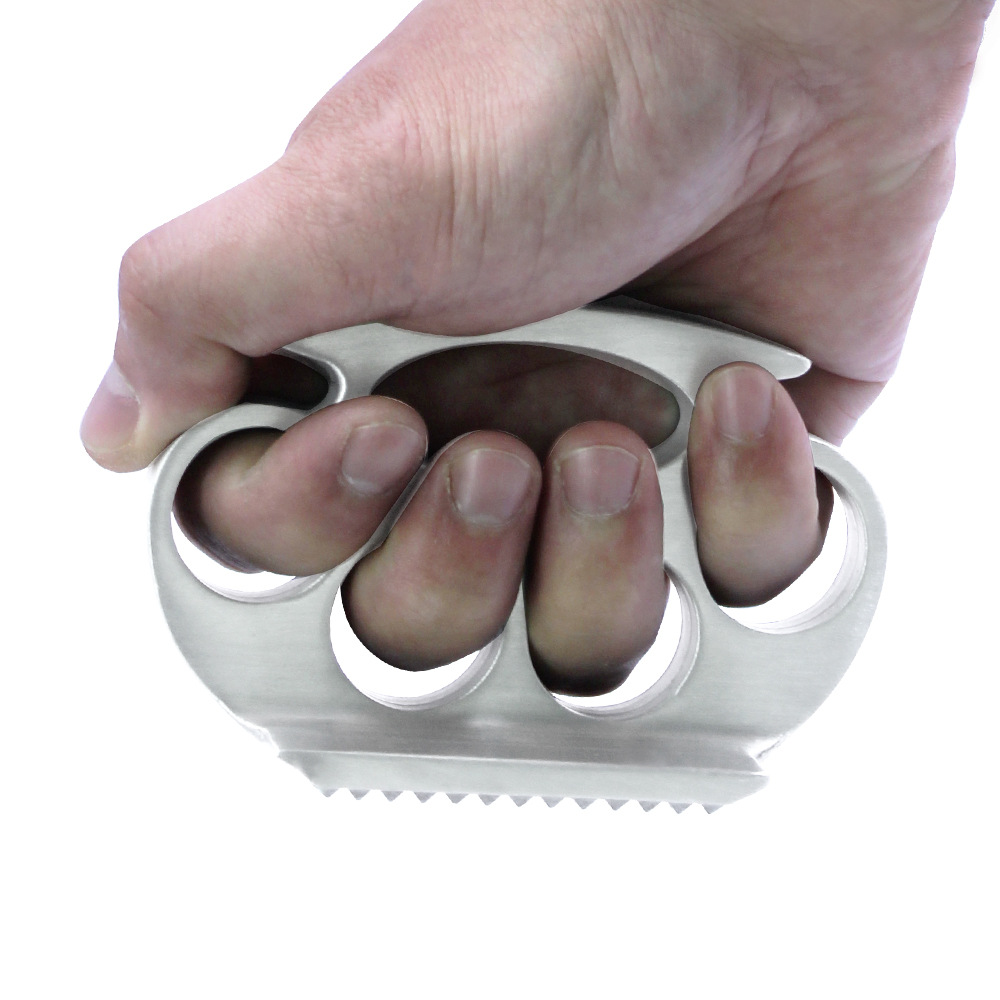 Cross-Border Exclusive Zinc-Aluminum Alloy Meat Tenderizer Creative Kitchen Gadget Meat Pounder Ring Tenderizer Meat Hammer