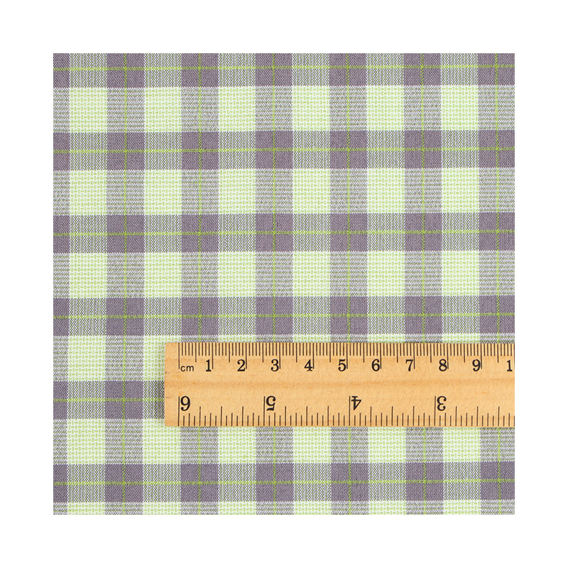 Spot Tr Stretch Plaid 168g Spring and Summer Plaid Fabric Shirt Jk Uniform Suit Skirt Clothing Fabric