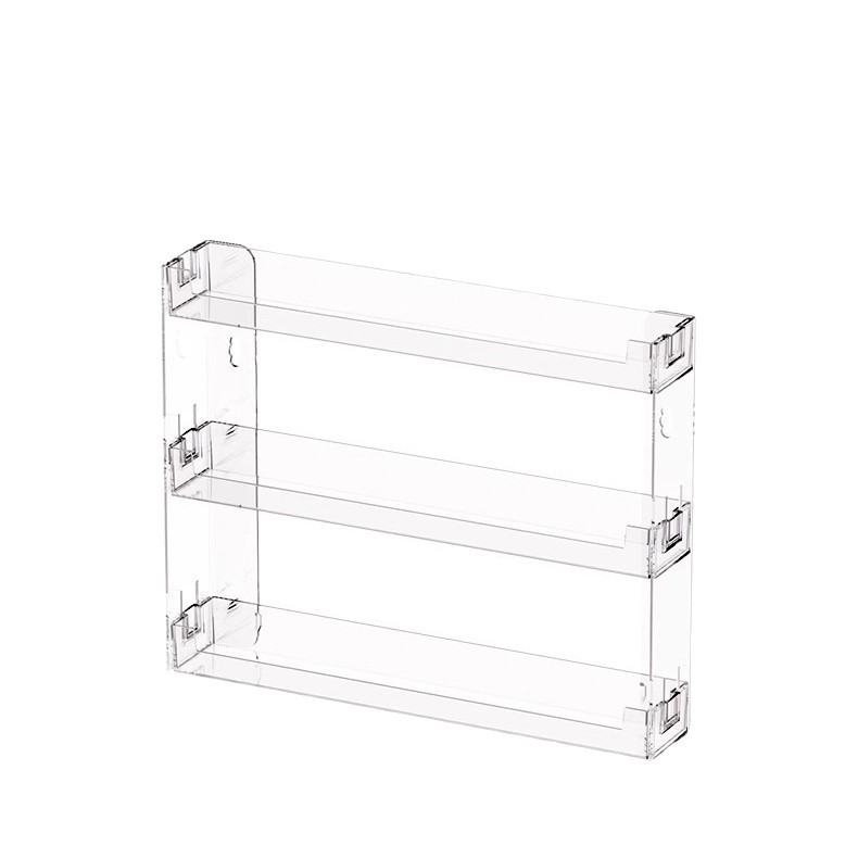 Desktop Storage Box Layered Display Rack Card Badge Anime Peripheral Organizer Display Stand
