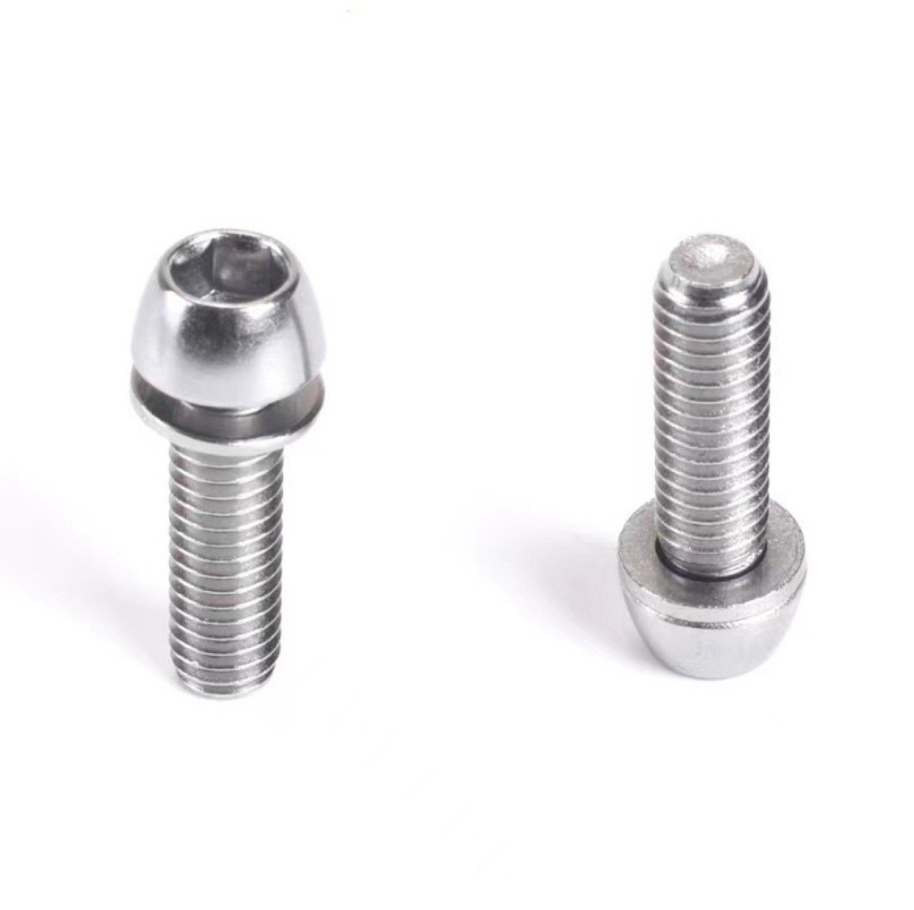 Bicycle Handlebar Vertical Screw Mountain Bike Head Screw M5/m6 Handlebar Vertical Pipe Mounting Screw Replacement Screw