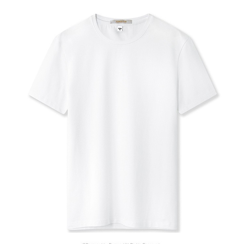 Clothing source manufacturers women's round neck T-shirt polo shirt small batch to map printing production and processing large favorably