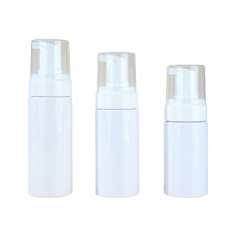 Spot Sale Special Price Foam Mousse Foaming Pet Plastic Facial Cleanser Press-Type Bottle 100/120/150ml