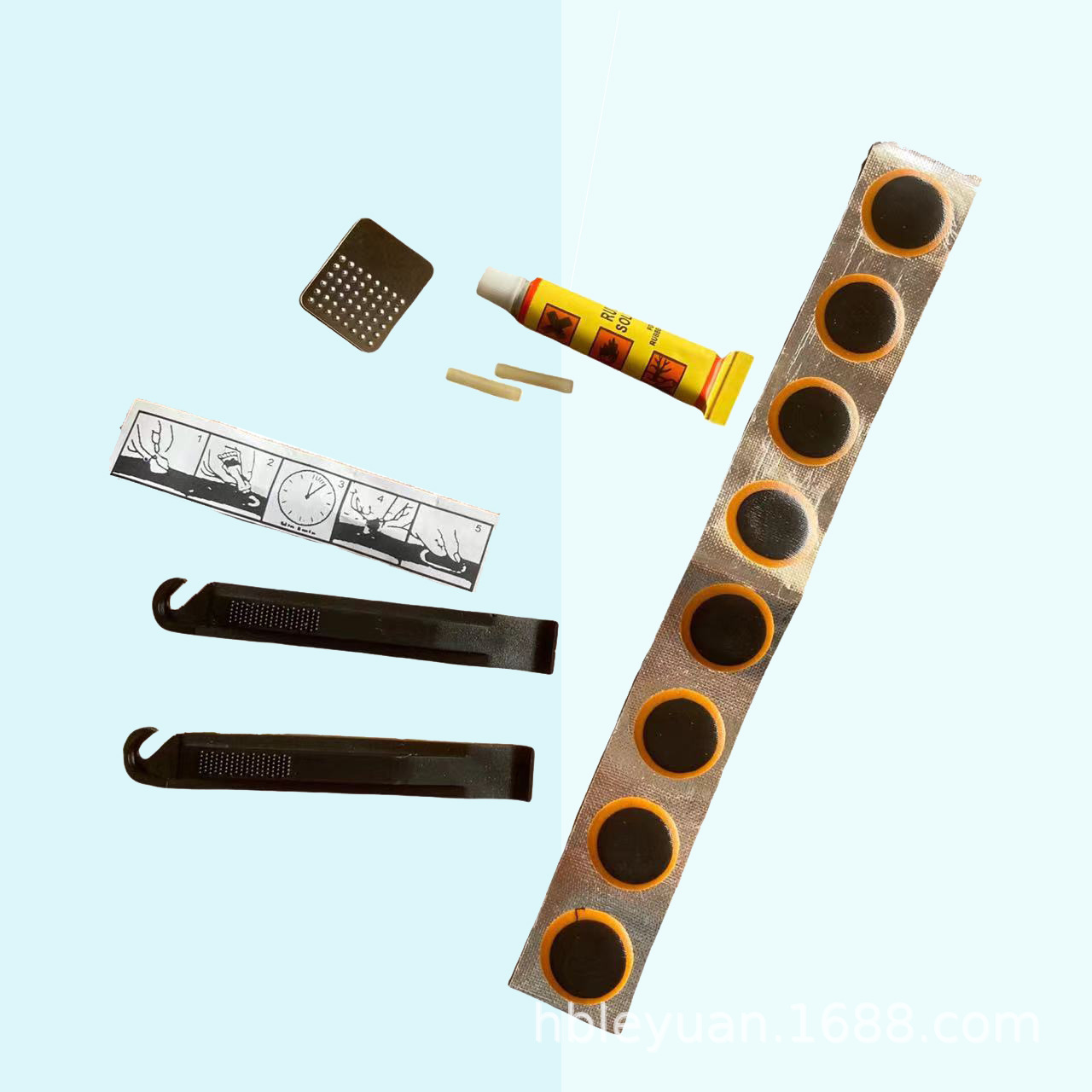 Bicycle repair tool riding tool suit mountain bike tire repair tool car repair tool boxed