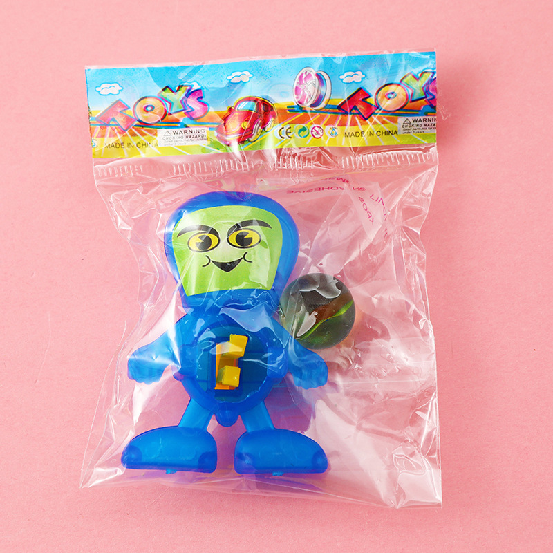 Pinball Superman Transmitter A Warrior Assembled Transforming Robot Police Children Assembled Model Toys Small Gift