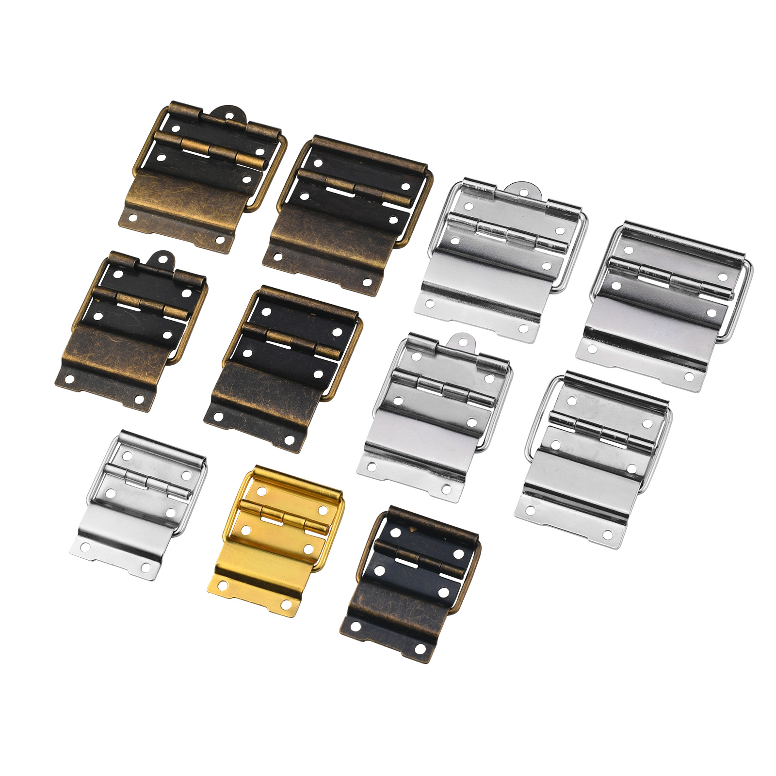 Silk Wooden Box Silk Hinge Jewelry Box Support Iron Hinge Antique Wooden Box Wine Box Gift Box Packaging Box