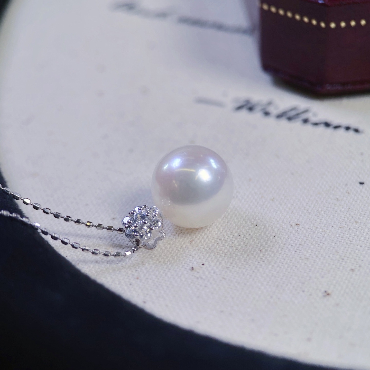 Platinum Pt900 Accessories Star Pendant Zircon Inlay Reference Beads 10-11mm Excluding Bead Chain