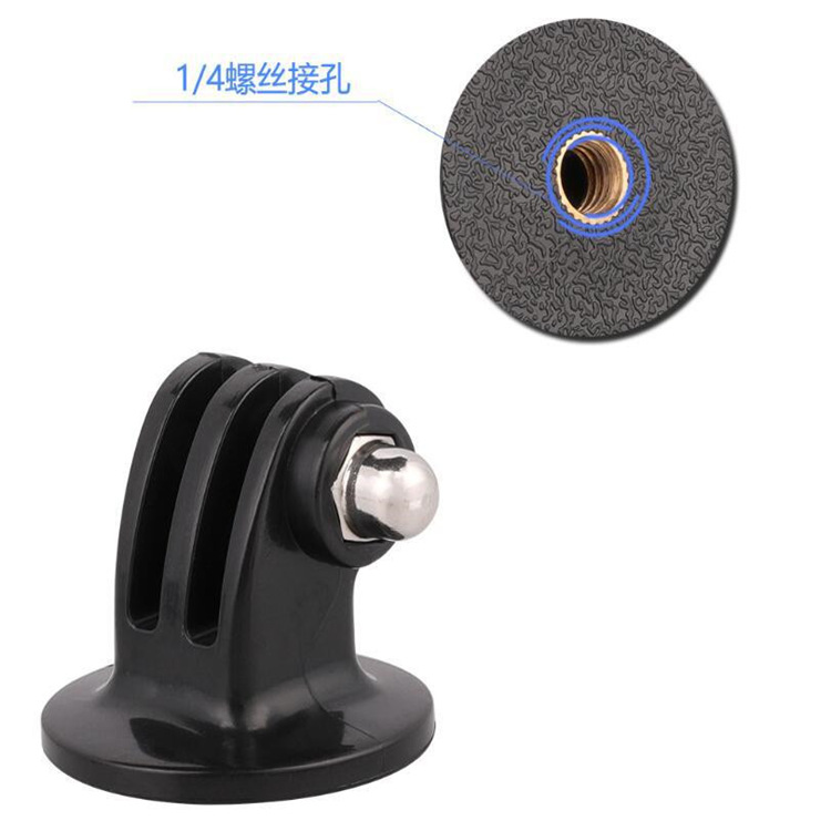 Gopro 10 Selfie Stick Tripod Adapter Conversion Base Camera Base 1/4 British Teeth Gp05