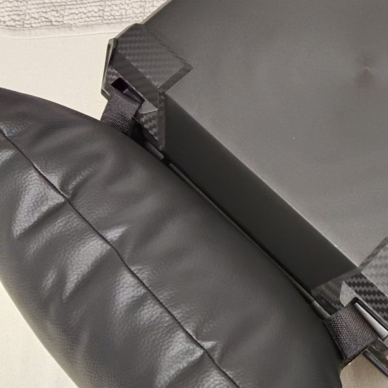 Trunk Cushion Double Hanging Electric Vehicle Backrest Cushion Take-Out Box Cushion Comfortable Waist Backrest Leather Waterproof