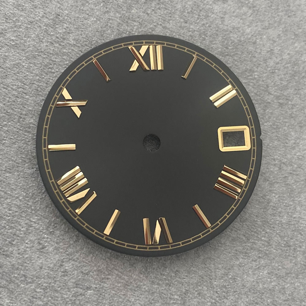 Sun pattern Roman scale Real nail dial 28.5mm suitable for NH35/36/4R/7s movement