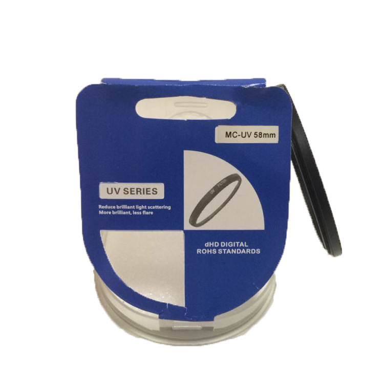 Ultra-thin multilayer coating anti-ultraviolet MC-UV blue film filter factory direct 37-82 camera filter