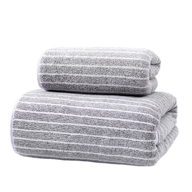 High Density Set Towel Coral Fleece Wide Bath Towel Printed Absorbent Towel Thickened Large Bath Towel Foreign Trade Towel temu