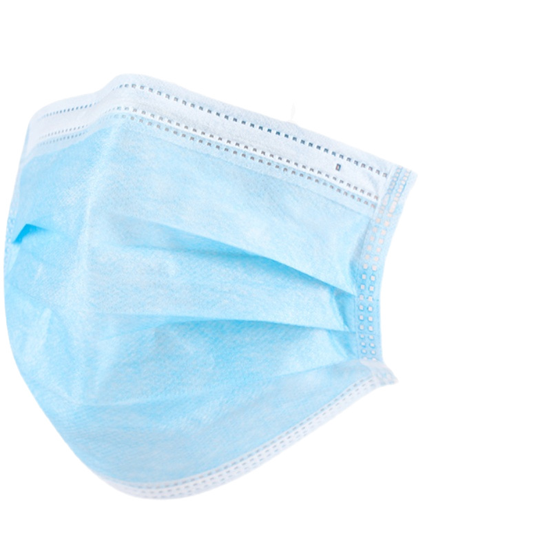 Disposable Stand-Up Packaging Mask Three-Layer Protection Containing Melt-Blown Cloth Adult Dust-Proof Breathable Sunscreen Beauty Salon Electronics Factory