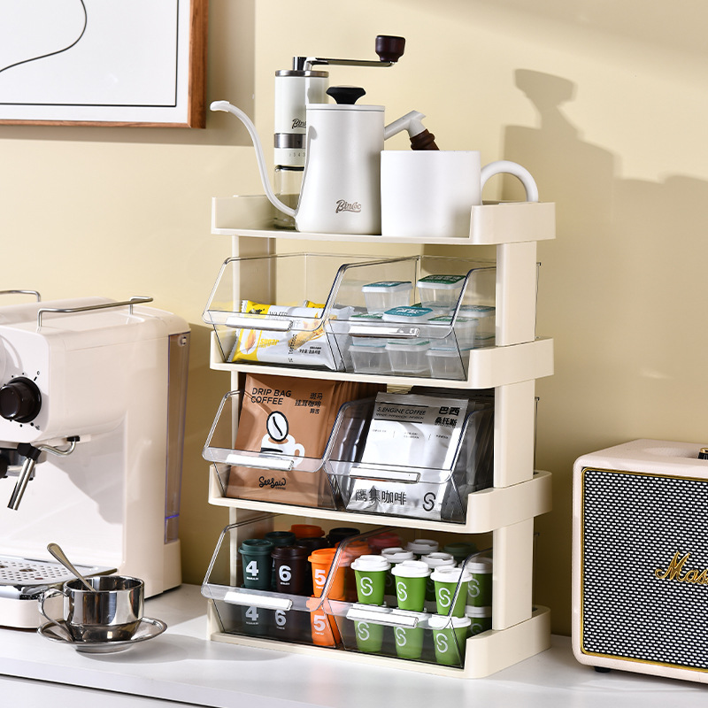 Коробка для хранения чайных пакетиков, капсулы кофе, японский держатель для чашек, стеллаж для хранения