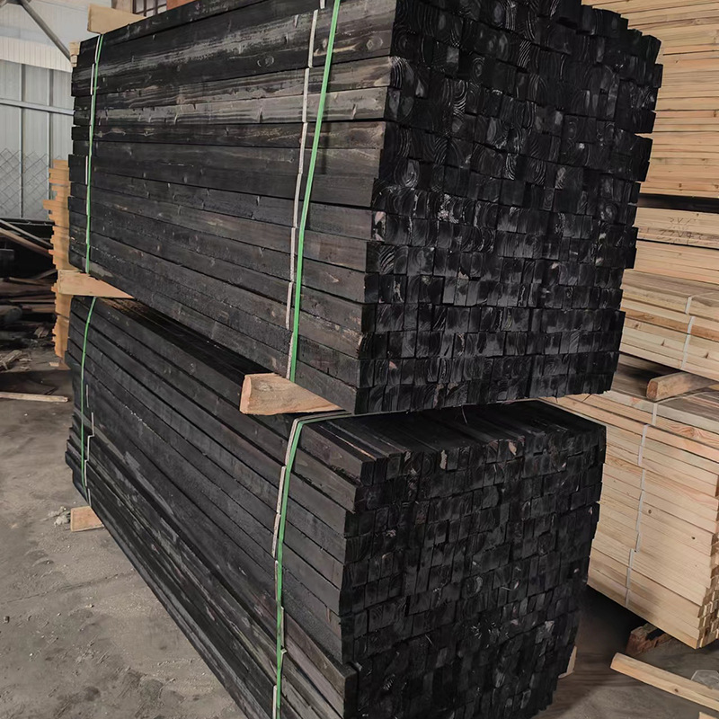 Air duct cushion Wood Equipment Oil-immersed pillow Wood pressure-resistant anti-corrosion asphalt pipe PE pipe support wood square strip polyurethane cushion Wood