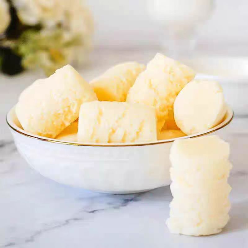 Xinjiang Specialty Cheese Milk Tofu Original Flavor Milk Curd 500G/Bag Dairy Products Wholesale Fresh Milk Shredded Cheese