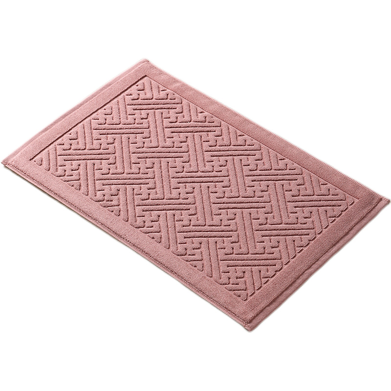 Nordic Nordic cotton floor towel absorbent floor mat pure cotton lint-free ins style light luxury machine washable washable