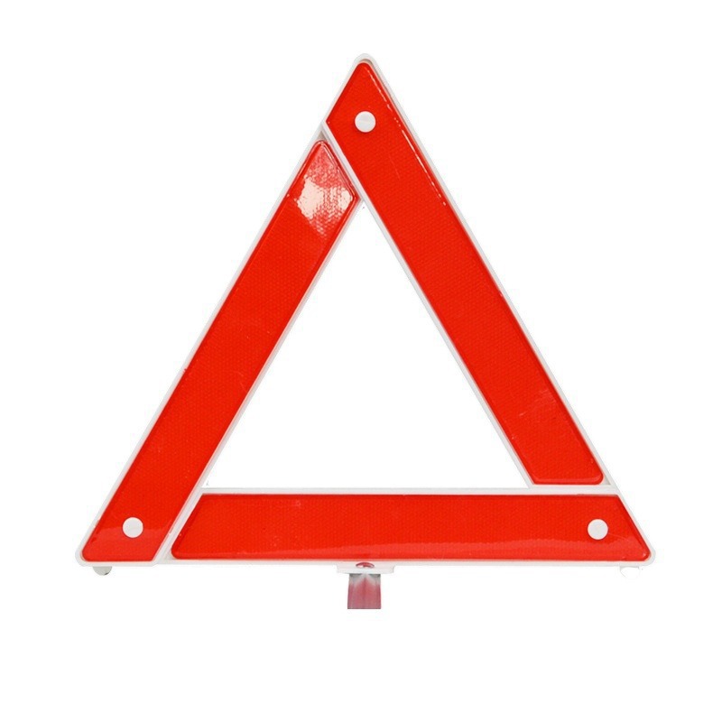 Tripod warning sign for automobile dangerous failure parking sign vehicle reflective tripod warning sign for annual inspection