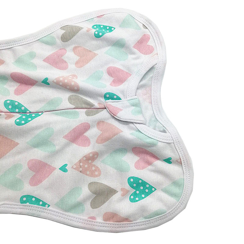 Baby Surrender Sleeping Bag Newborn Swaddling Bag Baby Kick-proof Quilt Air Conditioner Pure Cotton Anti-startling Zipper Sleeping Bag