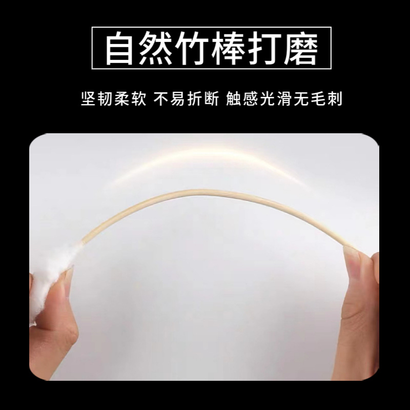 Wholesale Medical Cotton Swabs, Beauty Makeup Cotton Swabs, Disposable Ear, Nose and Throat Gynecological Large-Head Cotton Swabs, Medical Products, Sterile