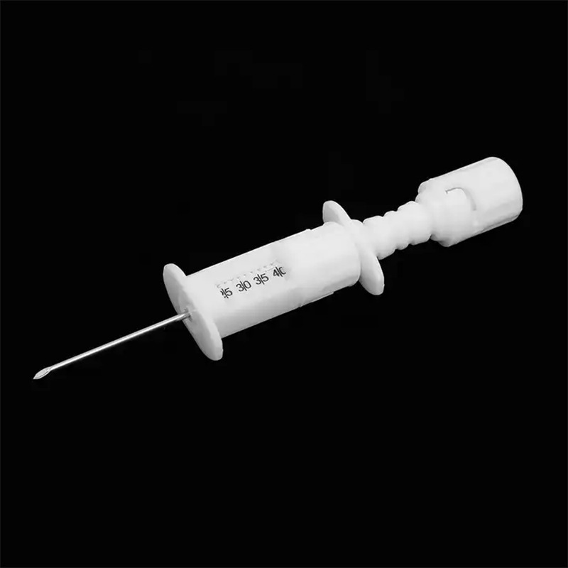 Medical disposable surgical sterile bone marrow biopsy needle