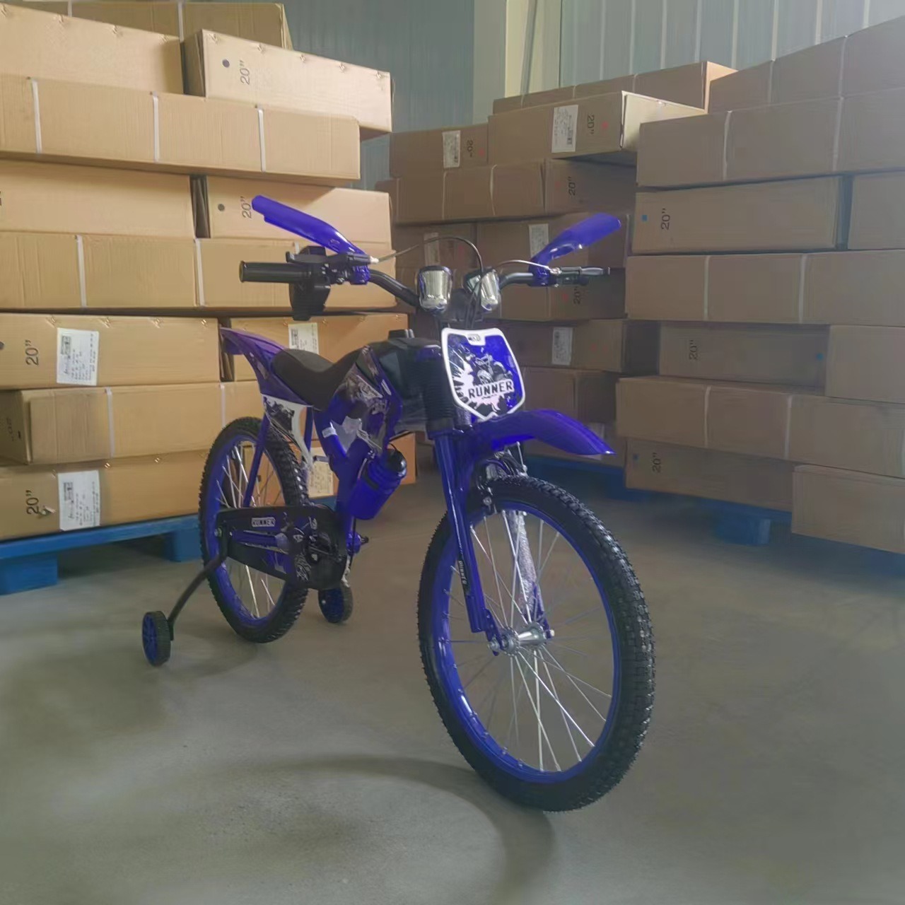 New Motorcycle Model Children's Bike 12-16inch Boys and Girls Overall Vehicles Easily Learn Ride Safe and Stable