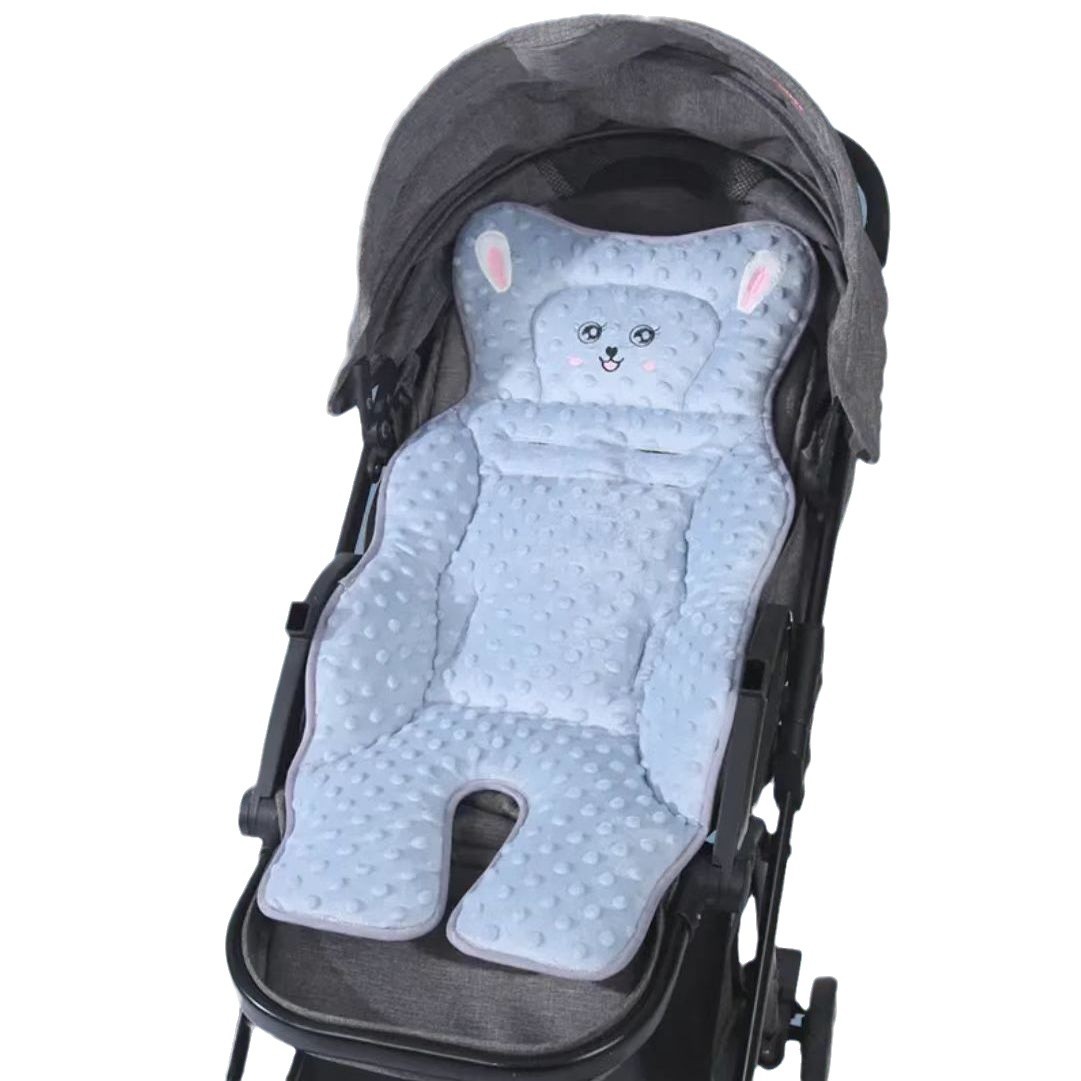 Baby Car Pad Cart Cotton Cushion Cushion Car Cushion Autumn and Winter Baby Dining Chair Cushion Walking Baby Artifact Cushion Warm Universal