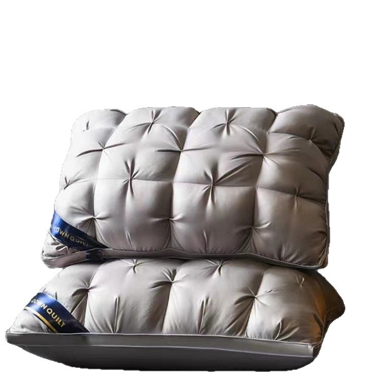 Cross-Border Foreign Trade Five-Star Hotel Pillow Core Super Soft Cervical Spine Protection Sleep Aid Home Pillow Core Manufacturer Wholesale