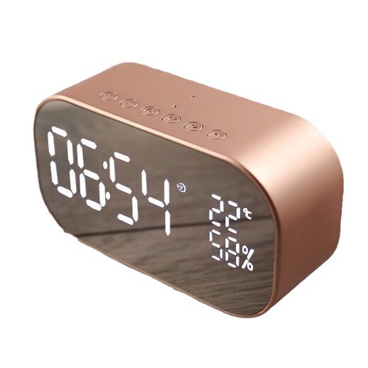yAyusi/Yayushi S2 Alarm Clock Speaker Wireless Bluetooth Subwoofer New Creative Bedside Audio Wholesale