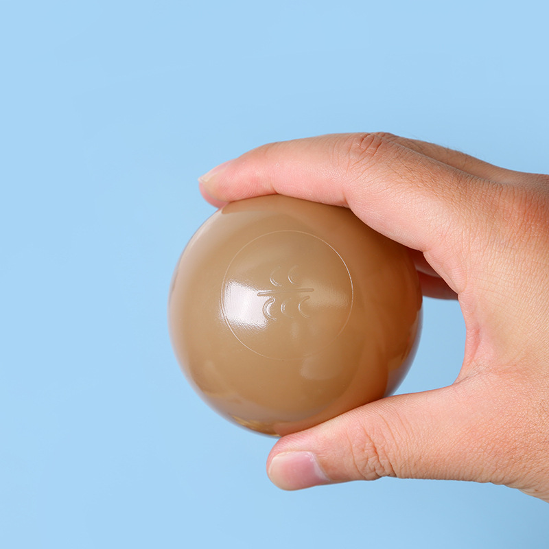 Mocha Color Thickened Ocean Ball Kidsren's Playground Shopping Mall Restaurant Decorative Ball Baby Chewable Toy Ball