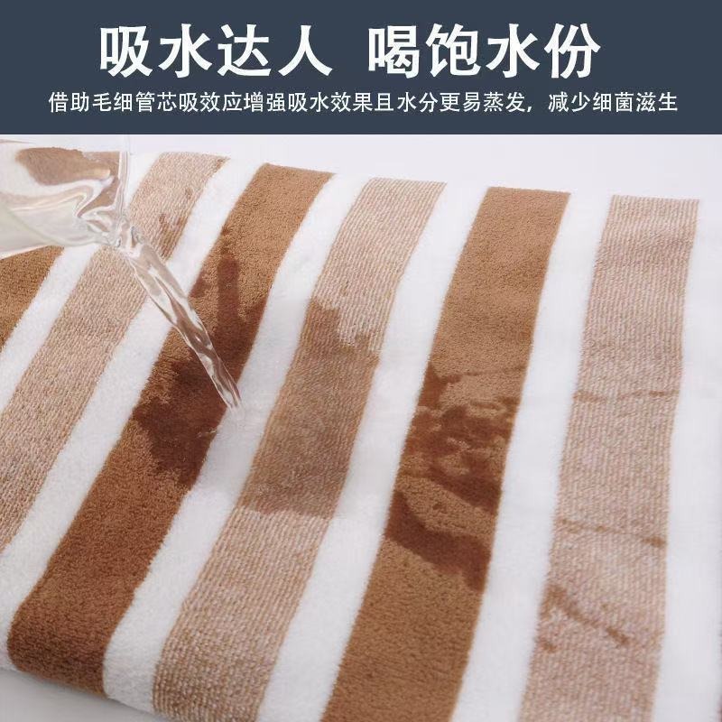 Cross-border New Coral Fleece Towel Bath Towel Large Wide Thickened Household Large Towel Soft and Comfortable Towel suit